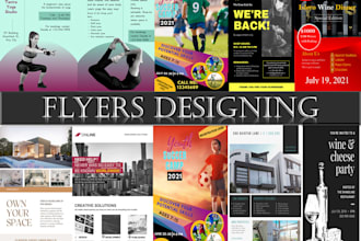 design professional business flyer