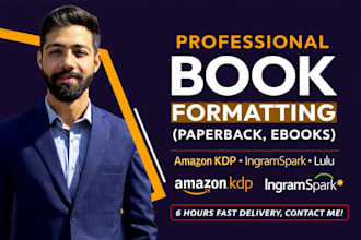 do ingram spark ebook and paperback formatting