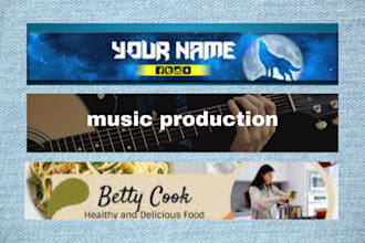 design awesome youtube channel art