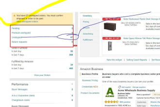 be your amazon, ebay, shopify, dropshipping VA