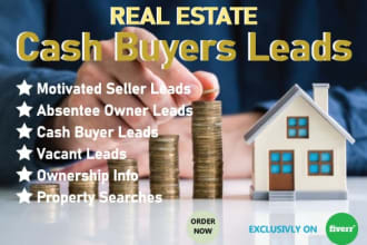 find active cash buyer in your targeted areas