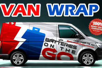 do stunning van wrap car wrap any vehicle wrap design