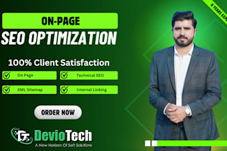 do onpage SEO optimization for your website