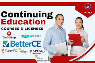 do ce shop, real estate license, real estate courses and continuing education