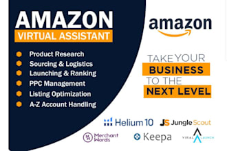 be your expert amazon virtual assistant wholesale fba and pl