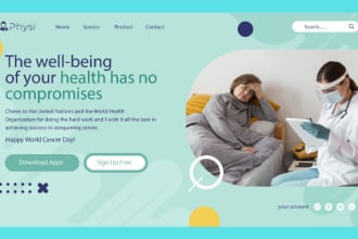 design web UI UX , and website template in xd and  figma