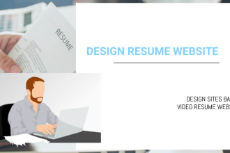 create video resume website