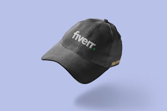 put your logo on a cap, snapback, or bucket hat