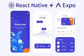 develop a cross platform app using react native