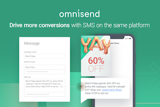 setup omnisend email, SMS automation 4 shopify or wordpress
