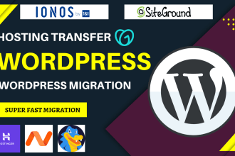 migrate wordpress website, transfer website, move website to new host or domain