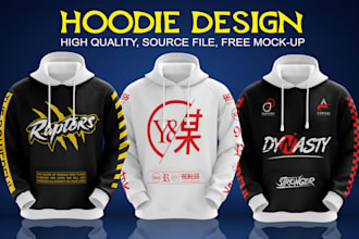 do designs for hoodies, sweatshirts, and tshirts