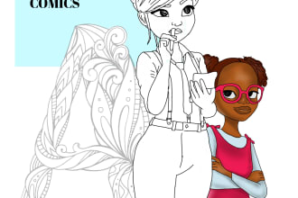 draw coloring pages and cover for kdp and etsy art, lineart