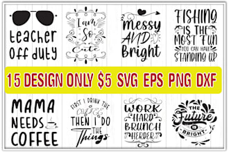 creative, svg, cut files, pdf, png, bundle design