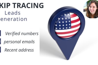 do real estate  leads with satisfactory skip tracing