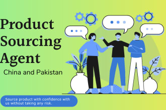 be your product sourcing agent in pakistan local and alibaba suppliers