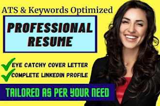write professional resume and cover letter