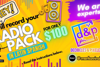 make your pack for your online radio for 100