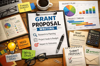 write a grant proposal, grant proposal writing and grant research