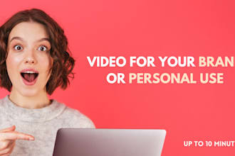 create videos as advertisements or presentations