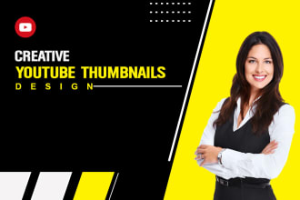 design attractive clickbait youtube thumbnail