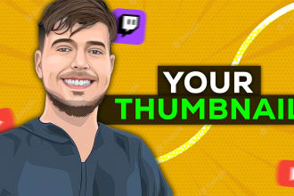 do gaming thumbnail edit of roblox,minecraft, thumbnail