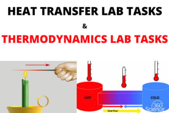 do thermodynamics lab and heat transfer lab tasks