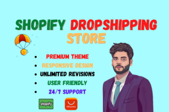 build winning shopify dropshipping store with winning products