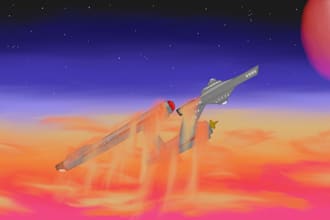 create an epic or cinematic scene