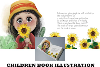 draw children book illustration
