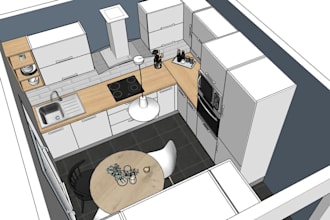 design your ikea kitchen with sketchup