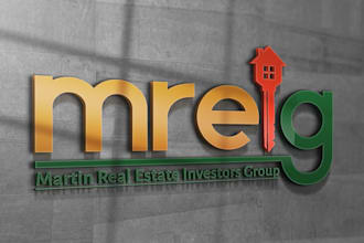 design a real estate logo, investors