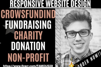 create fundraising website for ngos nonprofit charity crowdfunding