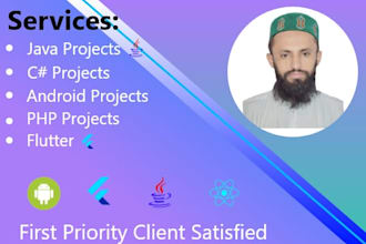 do java programing tasks and projects