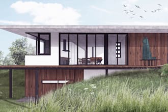 photoshop design architectural drawings