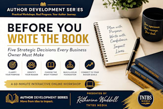 turn your book or expertise into a professional workshop