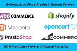 上传产品在shopify,ebay，阿里巴巴，亚马逊，woocommerce, magento,bigcommerce