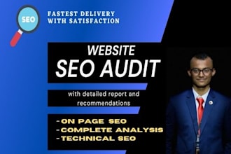 perfect SEO audit, advanced and technical for your website
