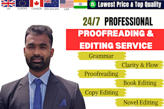 be your book editor and proofreader for novels and manuscripts