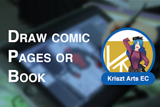 draw comic pages or strips
