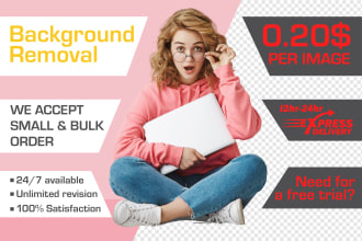 do photo background removal and clipping path
