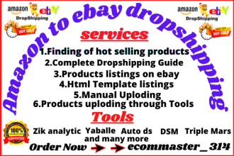 do amazon to ebay dropshipping products