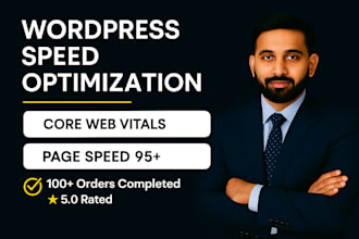 fix core web vitals problems and boost wordpress website speed
