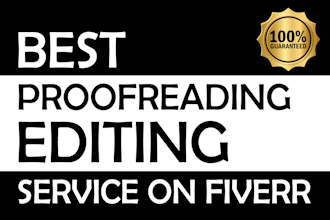 proofread and lightly copy edit 2000 words of text in 1 day