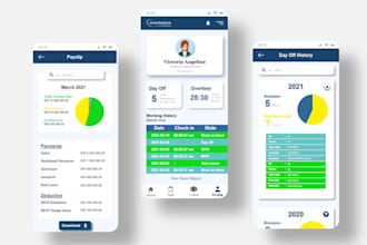 create website and mobile app UI design and mockup