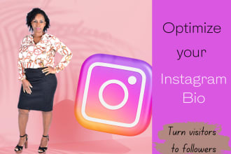 create an attractive instagram bio