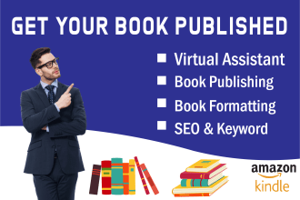 publish kindle, paperback book on amazon and kdp assistant