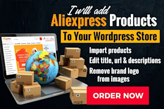 add dropshipping products to woocommerce or shopify store