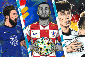 design football,basketball,sport matchday poster flyer illustration