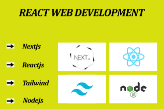 develop responsive react js next js redux web app